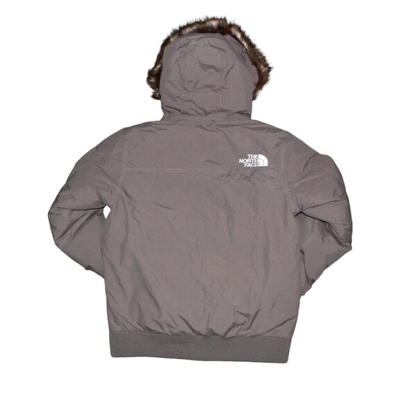 The North Face Mens Mcmurdo Bomber 600-Down Insulated Winter Jacket Falcon Brown - Picture 3 of 16